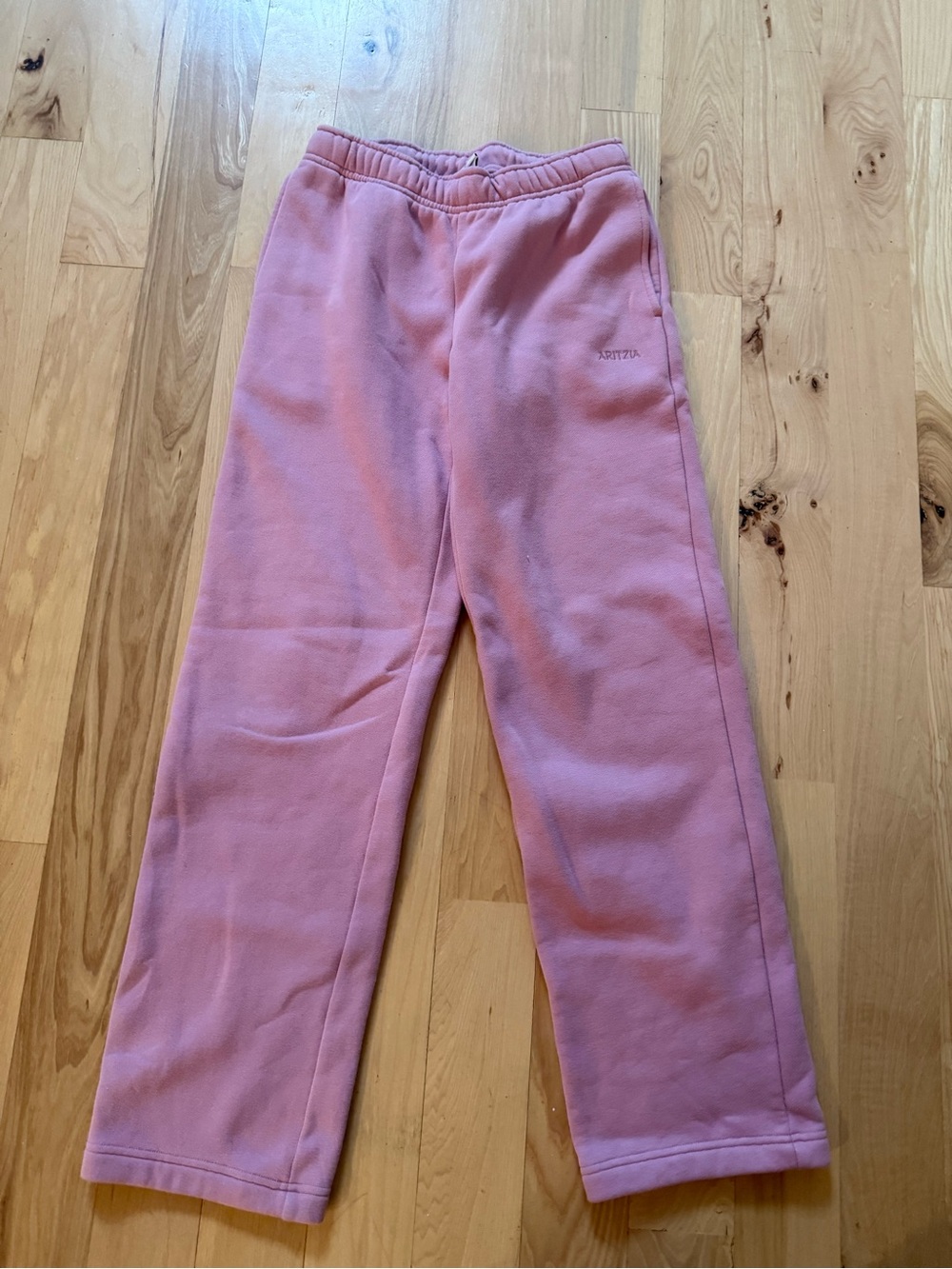 Aritzia Cozy Sweatfleece Mega Fit Straight Sweatpant Pink Size 2XS